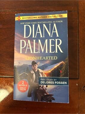 Diana Palmer "Lionhearted" Paperback - Blue Cover